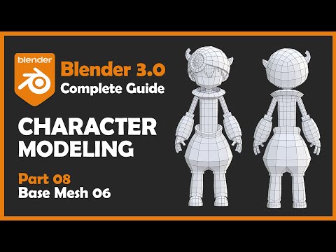 01 Blender 3 0 Character Modeling Tutorial Beginner Friendly 2022