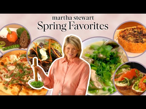 Martha Stewart's Spring Favorites | The Best Springtime Recipes