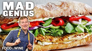 Perfect 2-Ingredient Chicken Marinade | Feta-Brined Chicken Sandwich | Mad Genius