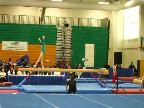 Kerensa Mitchell  2008 Western Canadian Championships EF Beam