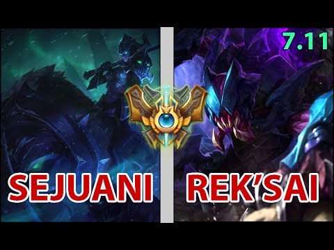 Samsung Galaxy Ambition Sejuani vs Rek'Sai Jungle - Patch 7.11