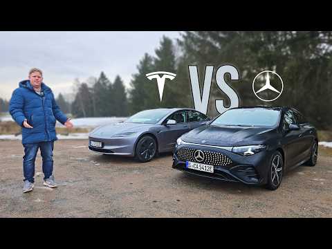 Hat Tesla zu lange geschlafen? Mercedes-Benz CLA 250+ vs Tesla Model 3 LR - Vergleich