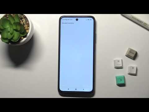 How to Unblock Number in Xiaomi Redmi 10 | Remove Number from Block List