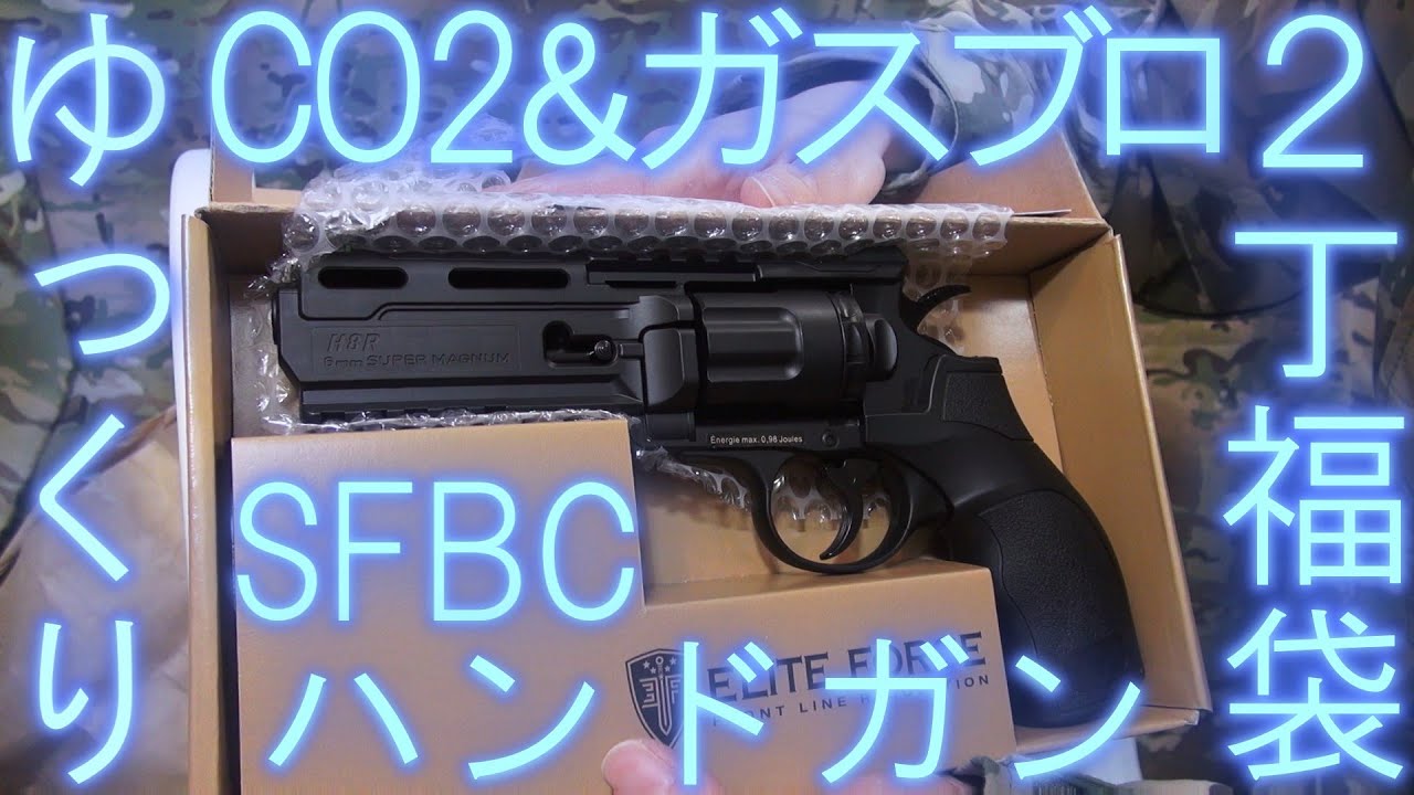【ゆっくり】CO2＆ガスハンドガン2丁福袋(SFBC) 開封動画【2025年】