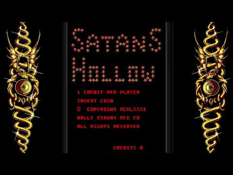 Satan's Hollow (Arcade) Gameplay / Longplay (HD) - Bally Midway (1981)