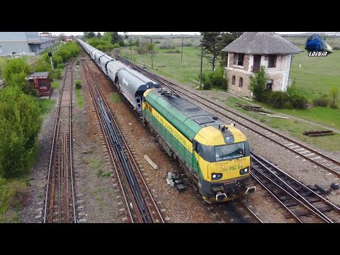 🚁 "The Bizon" 753 608-9 & Tren Prvá Slovenská železničná Train in România - 27 April 2022