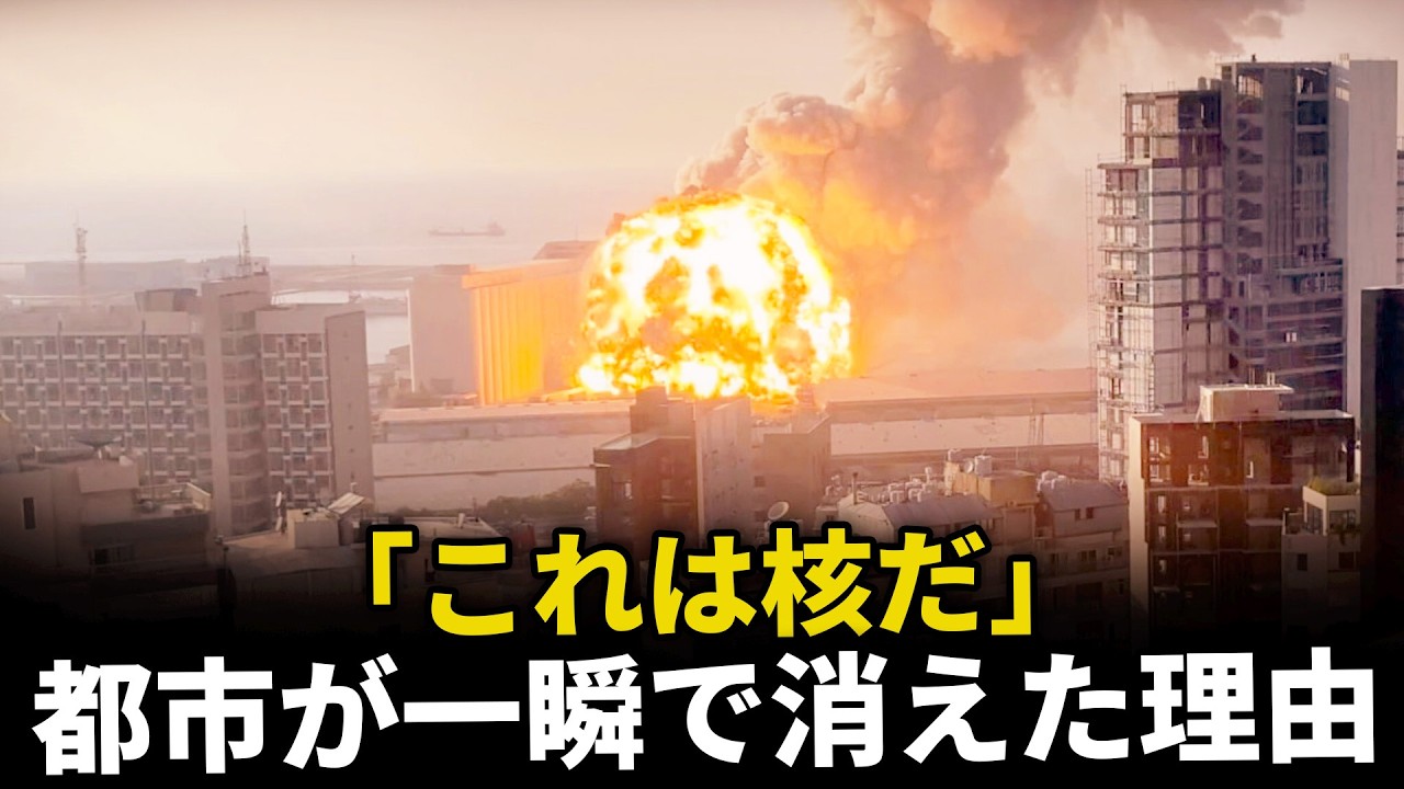 人類史上前例のない爆発…ベイルートは天津を超えた、2750トンが都市を一瞬で地獄に変えた