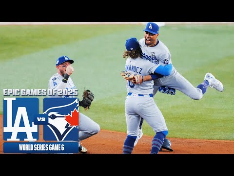 FULL GAME: CLUTCH game-ending double play forces Game 7 for the Dodgers! (World Series Game 6)