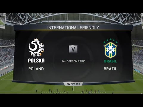 Poland vs Brazil | FIFA 15 PS4 Gameplay