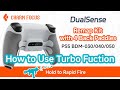 How To Use The Turbo Function CHARM FOCUS PS5 4 Back Paddle Remap Kit