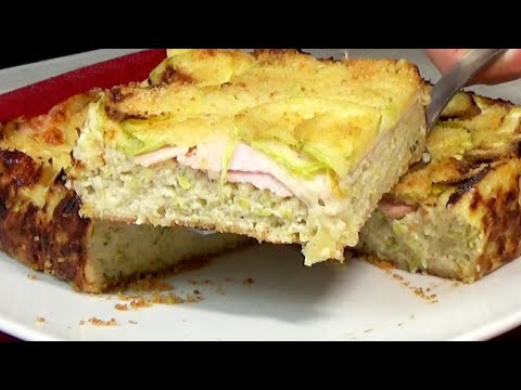 NON FRIGGERAI MAI PIU' le zucchine SFORMATO DI ZUCCHINE FILANTE AL FORNO