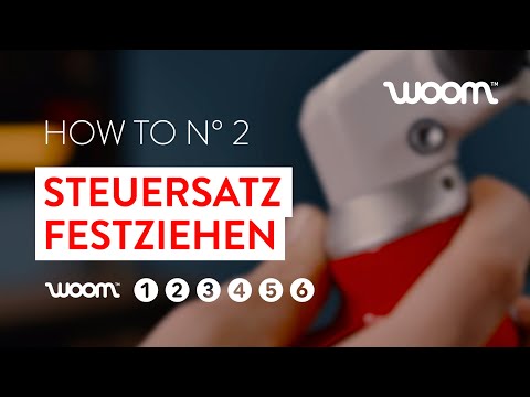 Steuersatz am Kinderrad festziehen | woom ORIGINAL (Modelljahre Nov. 2018 – Nov. 2020)