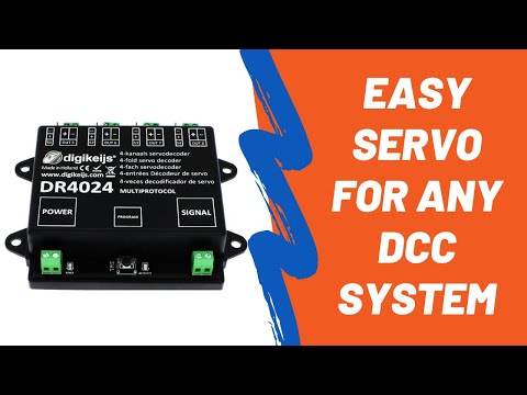 Easily Add A Servo Decoder To Your DCC System