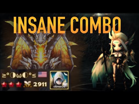 Asima & Zerath 1 CLAP COMBO (Cleave explained) - Summoners War