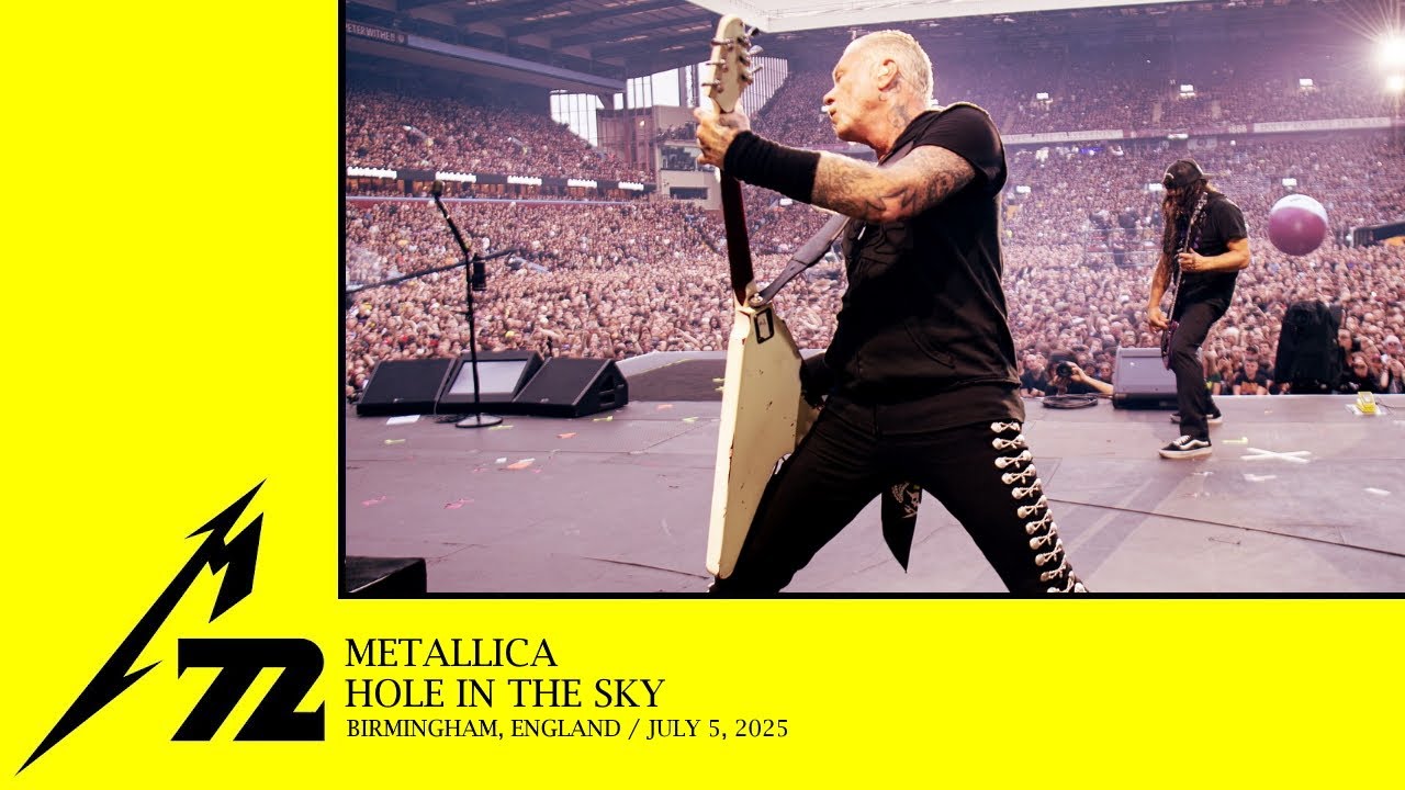 Metallica: Hole In The Sky (Birmingham, GB - July 5, 2025) - YouTube