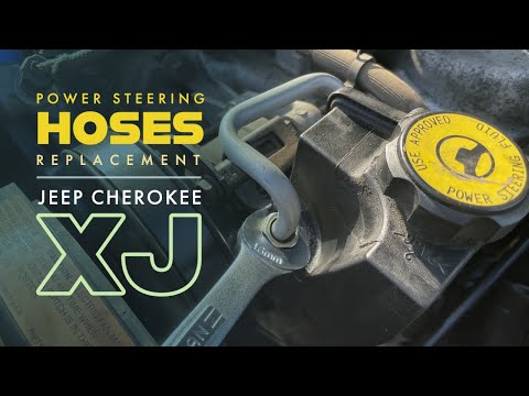 Power Steering Hoses Replacement | Jeep Cherokee XJ