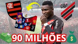 90 MILHÕES!! SITUAÇÃO AGITA BASTIDORES ATHLETICANO