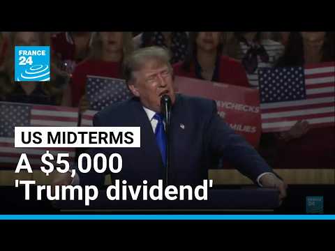 US midterms: Trump touts $5,000 payout if Republicans win