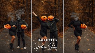 Pumpkin Head Photoshooting | Making Off