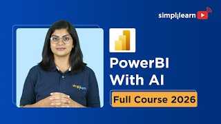 Power BI With AI Full Course 2026 | Learn Power BI With AI | Power BI With AI Tools | Simplilearn