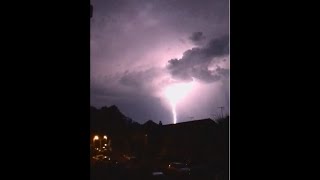 preview picture of video 'Massive Storm over Worthing, UK (18/07/14)'