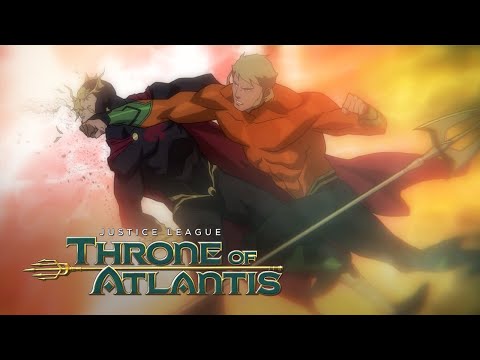 Aquaman defeats Orm and becomes the King of Atlantis | Justice League: Throne of Atlantis