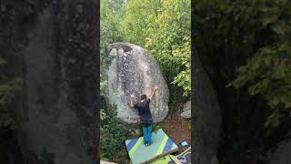 Video thumbnail de Problem 6 (Balcons bavards), 6b+. Targasonne