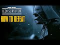 Star Wars Jedi Survivor Darth Vader - How To Defeat Darth Vader Ultimate Guide!