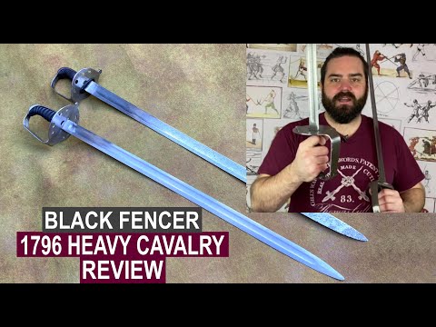 Black Fencer 1796 Heavy Cavalry Sword Review