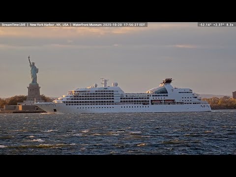Thumbnail for Seabourn Sojourn's departure from New York 10-20-25