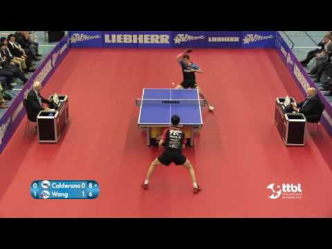 TTBL SELECTED_ Calderano vs. Wang - Tischtennis Bundesliga