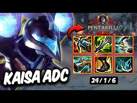 Kaisa vs Aphelios ADC ( PentaKill ) Korea Master 465 LP | Patch 25.24