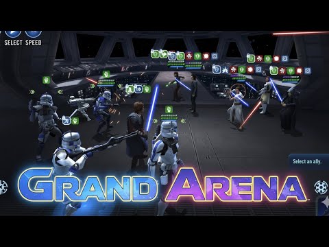 GAS Coming in Clutch vs Rey Barriss Healer! What to do About LV Attacker?! Crazy Crons GAC Time! 