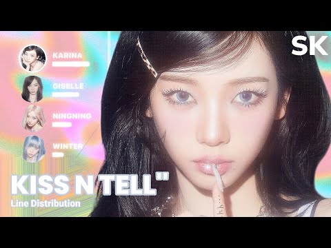 aespa - 'KISS N TELL'' [LINE DISTRIBUTION]