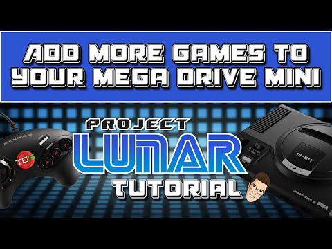 How to Soft Mod your Mega Drive Mini | Project Lunar 1.0.5 | Genesis