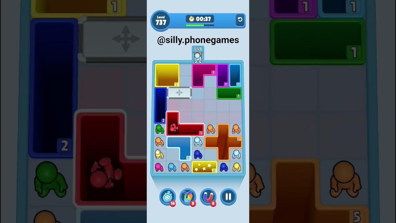 Drop Away Level 737 Walkthrough Solution