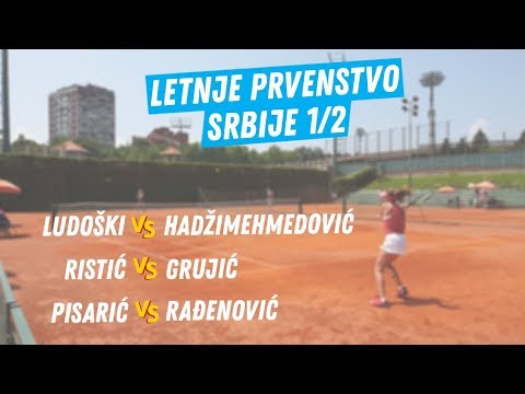 Polufinale Letnjeg prvenstva Srbije do 14 godina, TK Partizan Beograd, 20.6.2019.
