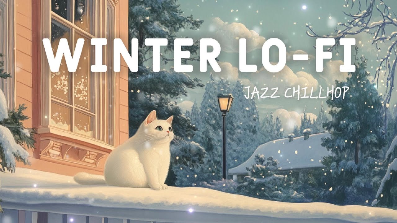 Lo-fi Jazzy Chillhop ambient🎄 A Cat’s Cozy Christmas Day