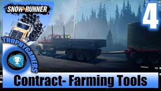 SnowRunner - Farming Tools Contract - Deliver Curtainside Trailer to the Farm Walkthrough Part 4
