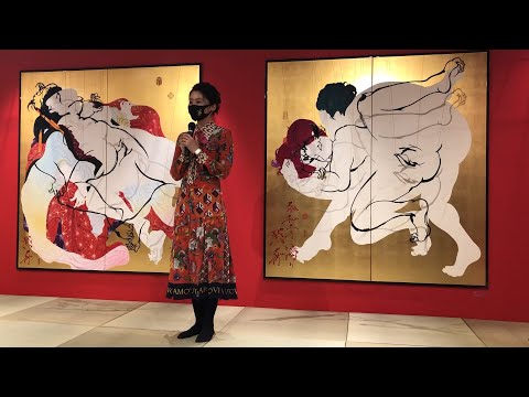 書道家・紫舟による春画展、東京で初披露