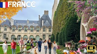 11 October 2025 PARIS 🇫🇷 FRANCE 4KHDR WALK| THE HEART Of OLD PARIS BEAUTIFUL PARIS STREET IN OCTOBER