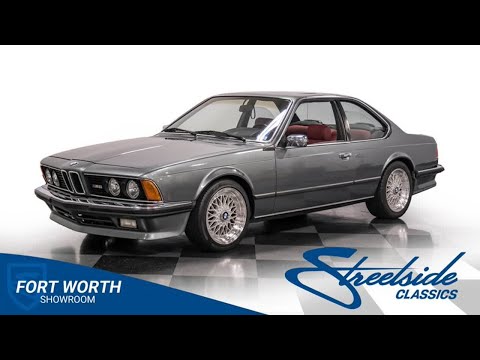 1983 BMW 633csi (CC-1918095) for sale in Ft Worth, Texas