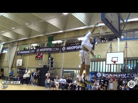 Myles Hesson Wins the Hoopsfix All Star Classic Dunk Contest! #HASC14