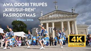 🇯🇵 AWA ODORI trupės „Kikusui-ren“ pasirodymas #vilnius #japanesedance #awaodori #kikusuiren #dance
