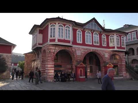  Видео Монастыри Афона
