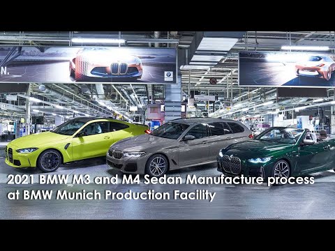 2021 BMW M3 at BMW Group Plant Munich | Manufacturing Process of BMW M3 at BMW Group Plant Munich