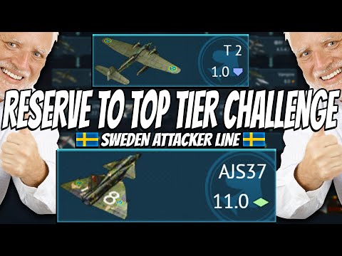 Playing the ENTIRE Sweden Strike Line - Reserve to Top Tier