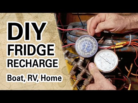 Recharge a Boat REFRIGERATOR [Capable Cruising Guides]