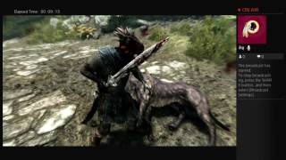 Skyrim Ps4 1000 Bounty in all 9 holds Playthrough