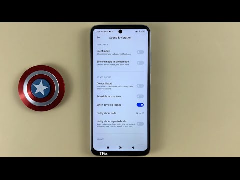 How to enable/disable Do Not Disturb on Xiaomi Redmi 10 Android 12